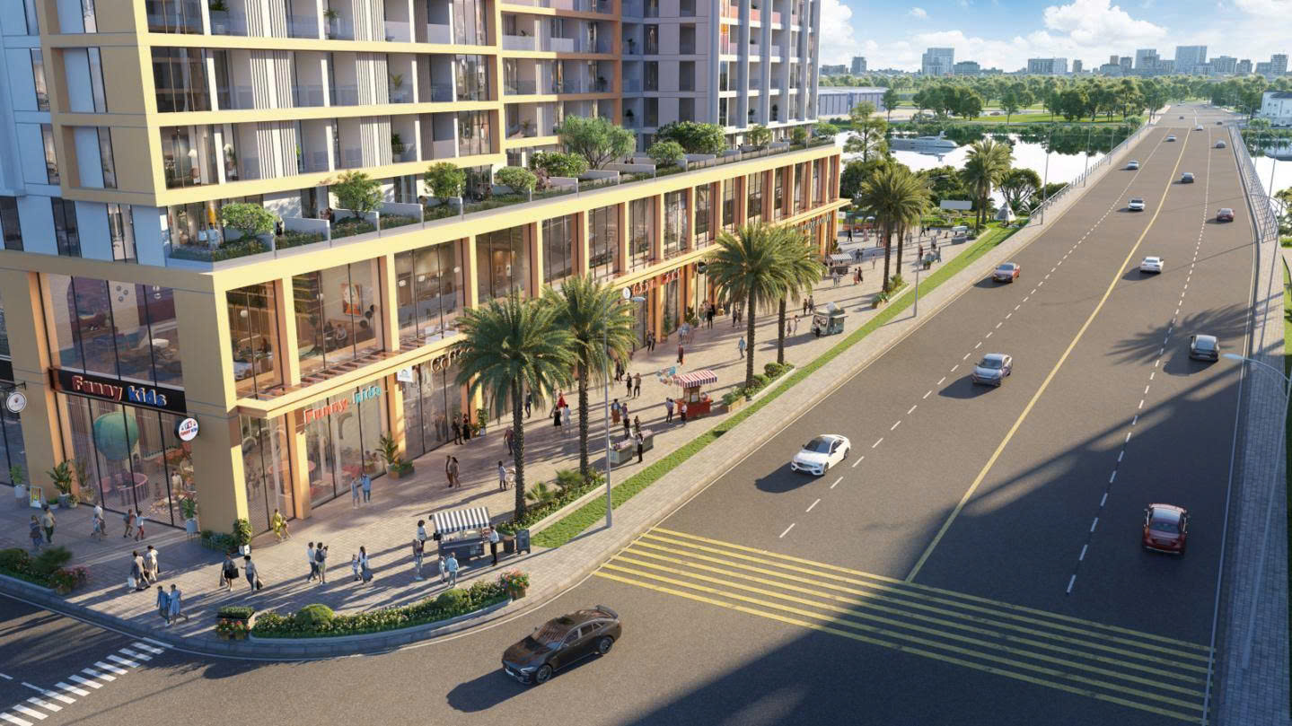 Shophouse Spana Tower Sun Group Da Nang