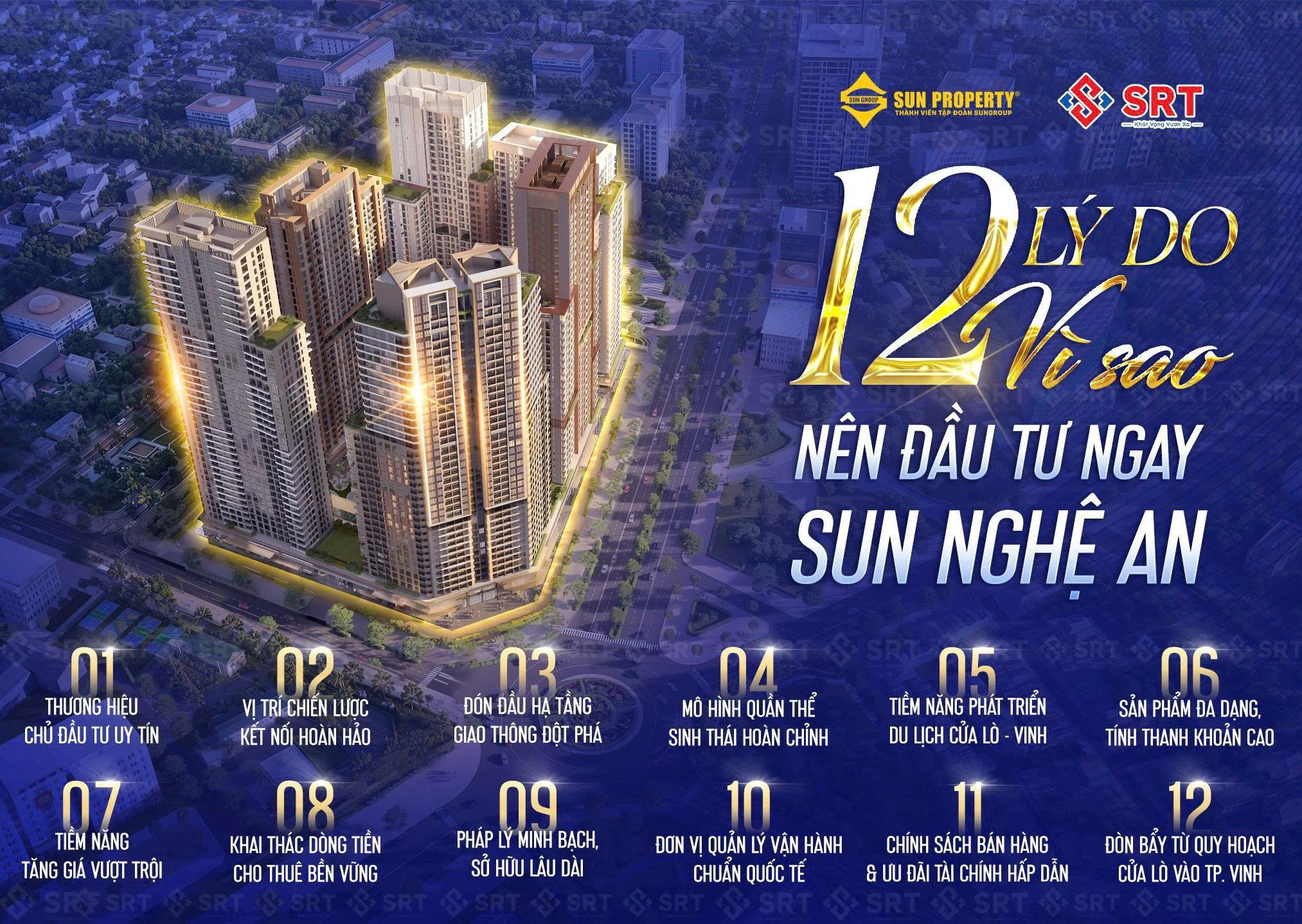 Ly do nen dau tu Du An Sun Nghe An